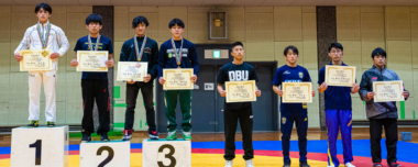 【写真集】2021年全日本大学グレコローマン選手権／各階級表彰式