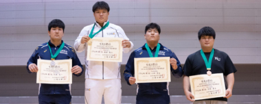 【写真集】2021年全日本学生選手権・男子グレコローマン表彰式