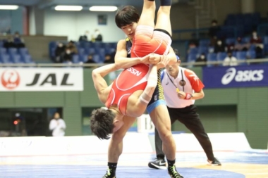 All-Japan Championships: Greco-Roman /  Asian champ Shiotani topples world titlist Matsui in showdown at 55kg
