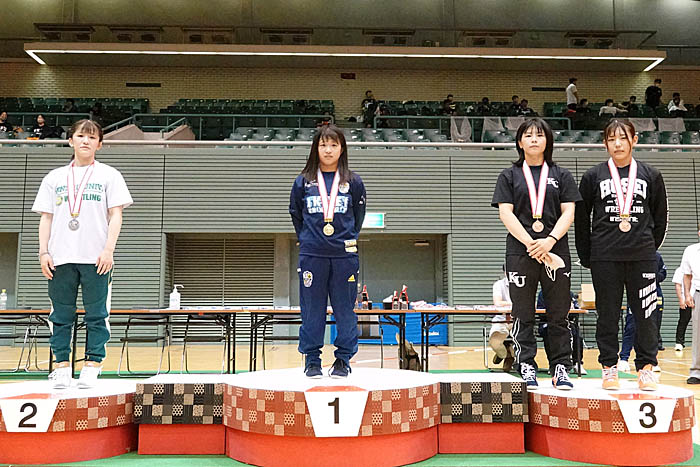 【写真集】2022年東日本学生選手権（春季）／女子選手権・表彰式