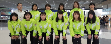 U20アジア選手権（バーレーン）出場の女子チームが出発