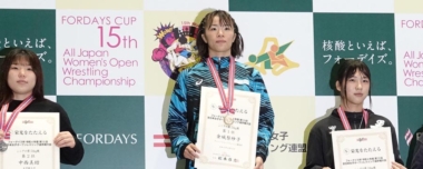 【2022年全日本女子オープン選手権・特集】パイオニアとしての強い意志！ 出産から5ヶ月後の復帰戦は3試合に快勝…女子59kg級・金城梨紗子（サントリービバレッジソリューション）