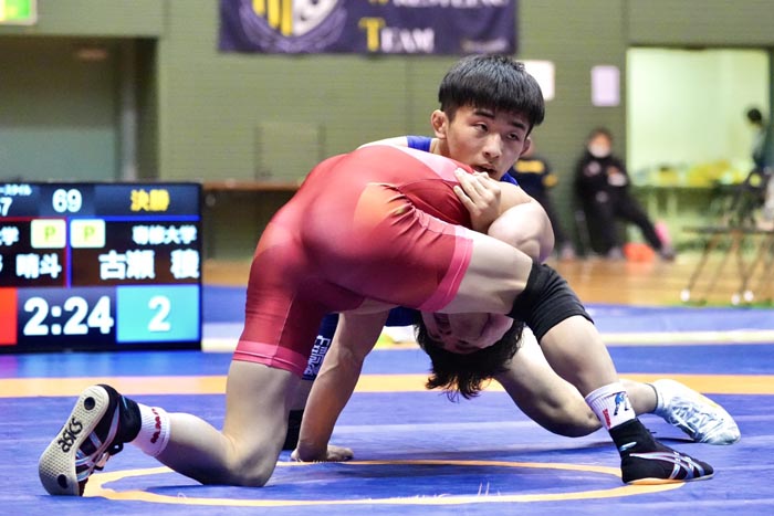 【写真集】2022年東日本学生選手権（秋季）／新人戦・男子フリースタイルA決勝