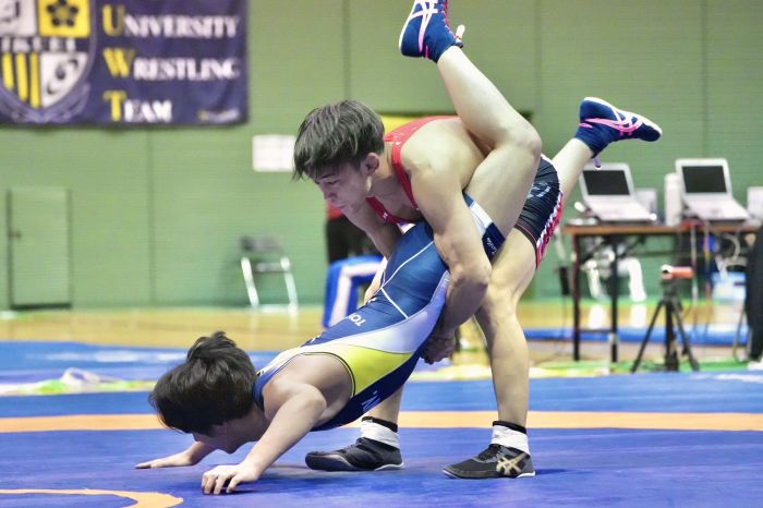 【写真集】2022年東日本学生選手権（秋季）／選手権・男子グレコローマン決勝