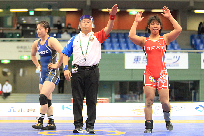 世界代表同士の激突は石井亜海（育英大）が森川美和（ALSOK）を破って優勝…2022年全日本選手権・第2日（2）