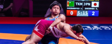 【インタビュー動画】2023年アジア選手権／男子グレコローマン77kg級銅メダル・櫻庭功大（自衛隊）