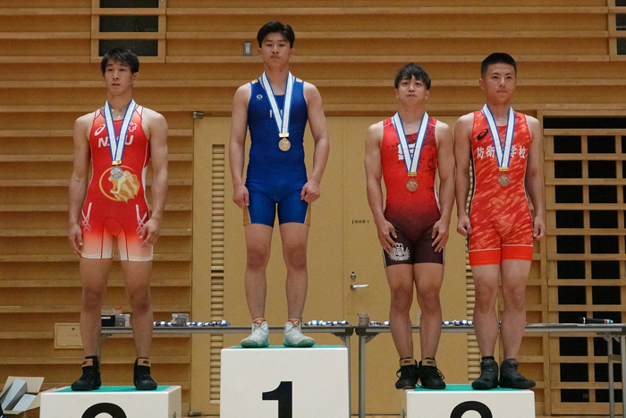 【写真集】2023年東日本学生選手権（春季大会）・表彰式／新人戦・男子フリースタイルB