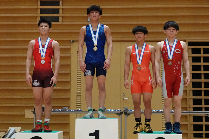 【写真集】2023年東日本学生選手権（春季大会）・表彰式／新人戦・男子フリースタイルA