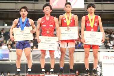 【写真集】2023年明治杯全日本選抜選手権／男子フリースタイル・表彰式