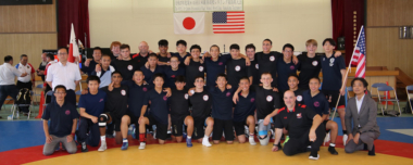 【写真集】6.21日米親善交流レスリング大会・福島大会／日米合同練習