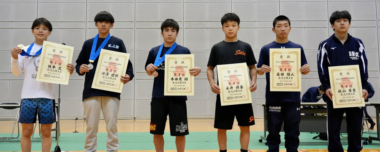 【写真集】2023年関東高校大会／男子フリースタイル表彰式