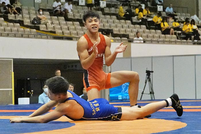 【写真集】2023年インターハイ・学校対抗戦／準決勝・埼玉栄－猪名川