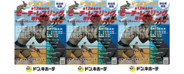 8.11ドン・キホーテ杯全日本ビーチ選手権／ルール・組み合わせ・進行予定表＝組み合わせ一部訂正