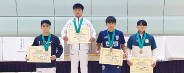 【写真集】2023年全日本学生選手権／男子グレコローマン・表彰式