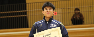 【写真集】2023年全日本大学グレコローマン選手権／個人表彰・優勝チーム胴上げ