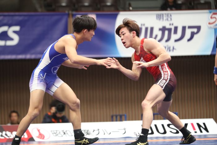 【写真集】2023年天皇杯全日本選手権／男子グレコローマン・決勝