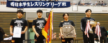 【写真集】2023年西日本学生秋季リーグ戦／表彰式・集合写真