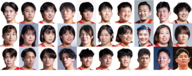 4.11～16アジア選手権（キルギス）にオリンピック代表内定5選手を含む男女30選手を派遣