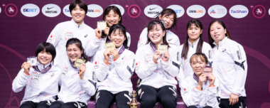 【写真集】2024年アジア選手権・第4日（女子5選手・団体優勝）