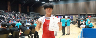 【2024年JOC杯・特集】期待をエネルギーに変えて圧勝で優勝…U20男子グレコローマン82kg級・吉田泰造（香川・高松北高）