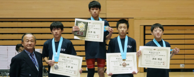 【写真集】2024年沼尻直杯全国中学生選手権／男子・表彰式