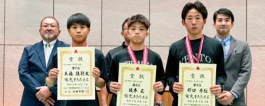 【写真集】2024年関東高校大会／男子グレコローマン表彰式