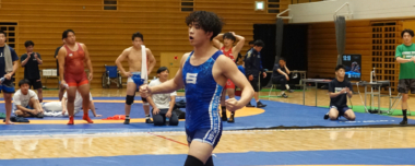 35選手出場階級を制して上村律心（専大）がMVP…2024年東日本学生選手権（春季）／新人戦フリースタイルA・B