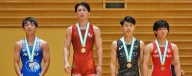 【写真集】2024年東日本学生選手権（春季）／男子フリースタイル表彰式・決勝