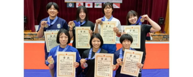 【写真集】2024年インターハイ・個人対抗戦／女子表彰式