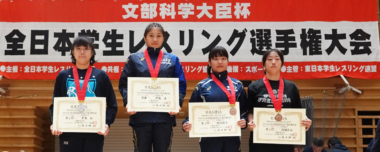 【写真集】2024年全日本学生選手権／女子・表彰式