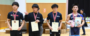 【写真集】2024年全国社会人オープン選手権・表彰式／男子フリースタイル