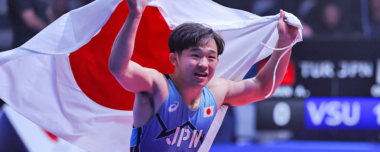 小野正之助（山梨学院大）が優勝、青柳善の輔（クリナップ）が銀…2024年世界選手権・最終日（男子フリースタイル）