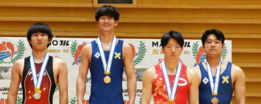 【写真集】2024年東日本学生選手権（秋季）・表彰式／新人戦・男子フリースタイルB