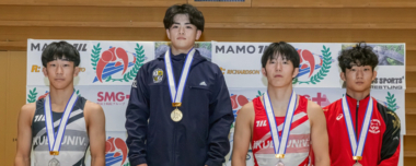 【写真集】2024年東日本学生選手権（秋季）・表彰式／新人戦・男子グレコローマン