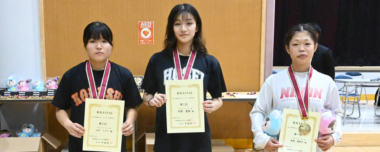 【写真集】2024年全国社会人オープン選手権・表彰式／女子