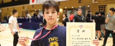 【2024年全国中学選抜U15選手権・特集】イラン・レスリング全開！ 兄・敬一（現早大）の「背中を追いたい」…男子44kg級・ガレダギ愛千（東京・IWC）