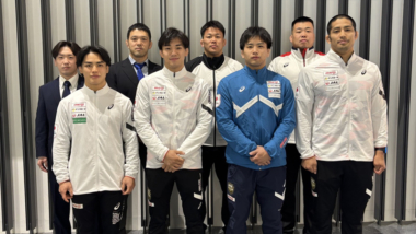 2.26～3.2UWWランキング大会（アルバニア）出場の男子グレコローマン・チームが出発