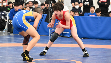 中学二冠王者のガレダギ愛千（IWC）が男子フリースタイル48kg級で優勝…2025年JOC杯U15全日本選手権