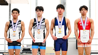 【写真集】JOC杯U23全日本選手権／男子グレコローマン表彰式