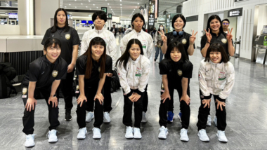 3.25～30アジア選手権（ヨルダン）出場の女子チームが出発