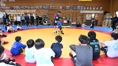 【都道府県だより】日下尚、清岡幸大郎（ともに三恵海運）が島根県の離島で指導