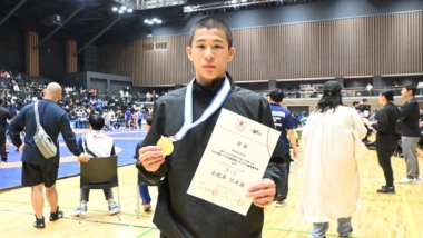 【2025年JOC杯特集】ジャンプ～がぶり返しで劇的な逆転勝ち！…U17男子フリースタイル55kg級・小此木仁之祐（宮崎・櫻美学園高）
