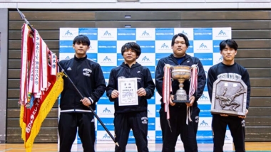 【写真集】2025年西日本学生春季リーグ戦／表彰式