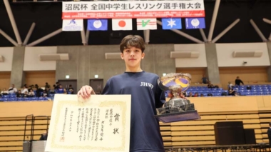 ガレダギ愛千（東京・イランクラブ3年）がV2、全国大会で6大会連続優勝…2025年沼尻杯全国中学生選手権・最終日（男子フリースタイル）