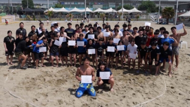 【写真集】シニア･Ｕ20･Ｕ17ビーチ世界選手権日本代表選手選考会（熱戦写真・表彰式）