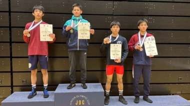 【写真集】2025年JOCジュニアオリンピックカップ／U17男子グレコローマン・表彰式