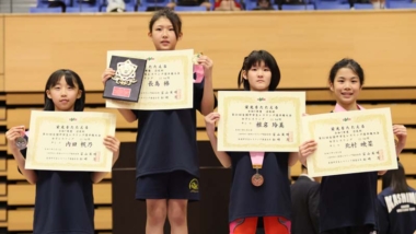 【写真集】2025年沼尻杯全国中学生選手権／女子表彰式
