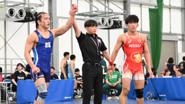 【6.19～22明治杯全日本選抜選手権･展望15】全日本V2の神谷龍之介か、U23全日本王者の高原崇陽（専大）か…男子フリースタイル79kg級