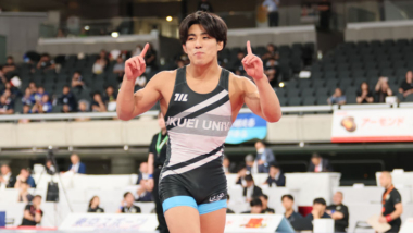 【2025年全日本選抜選手権・特集】表彰台から見たい「父が見られなかった世界選手権の景色」…男子グレコローマン63kg級・中村真翔（育英大）