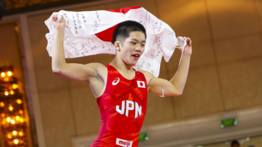 前田悠樹（東京・自由ヶ丘学園高）が優勝…2025年U17アジア選手権・最終日（男子フリースタイル）